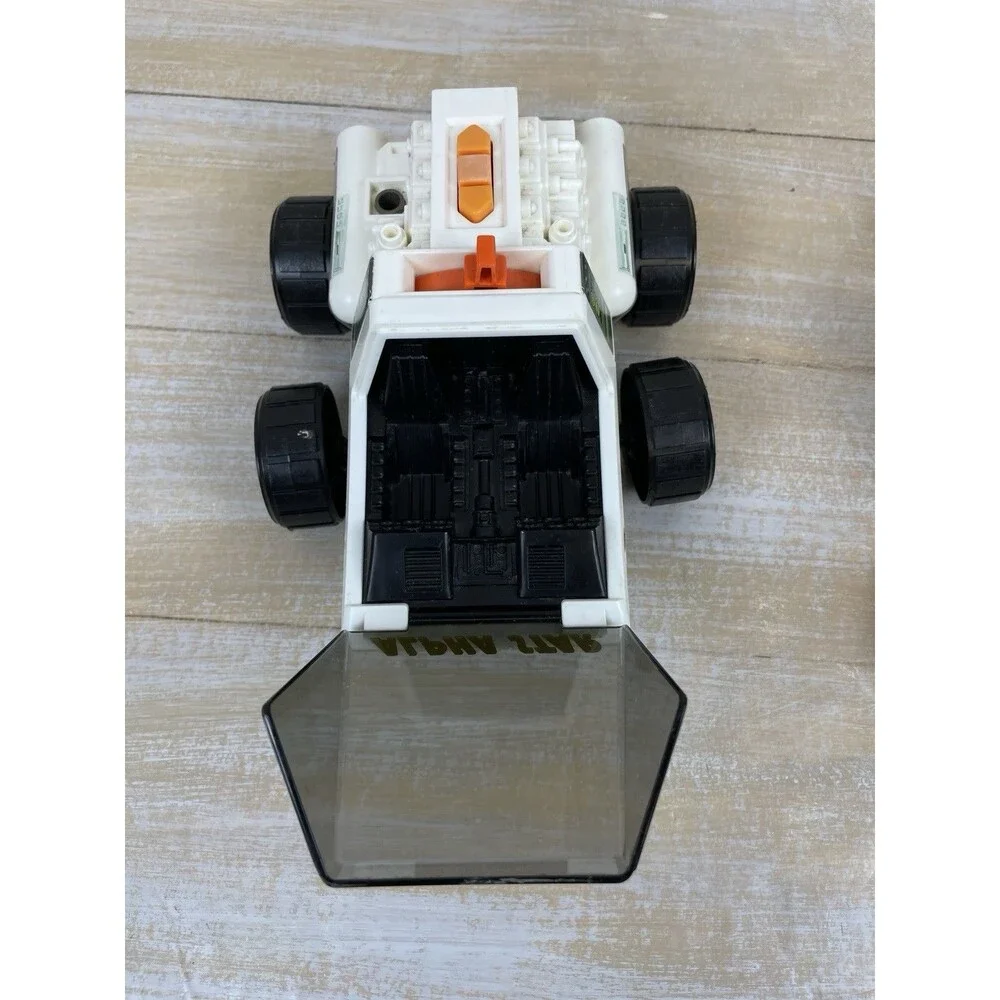 1983 Fisher-Price Adventure Alpha Star Space Vehicle Works *read